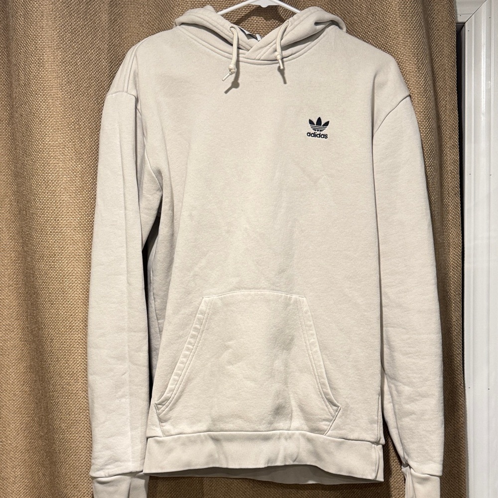 Adidas Primegreen Men's Off-White Hoodie. Size S.